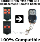 GIBIDI OPEN-TMB 433 Universal Cloning Remote Control